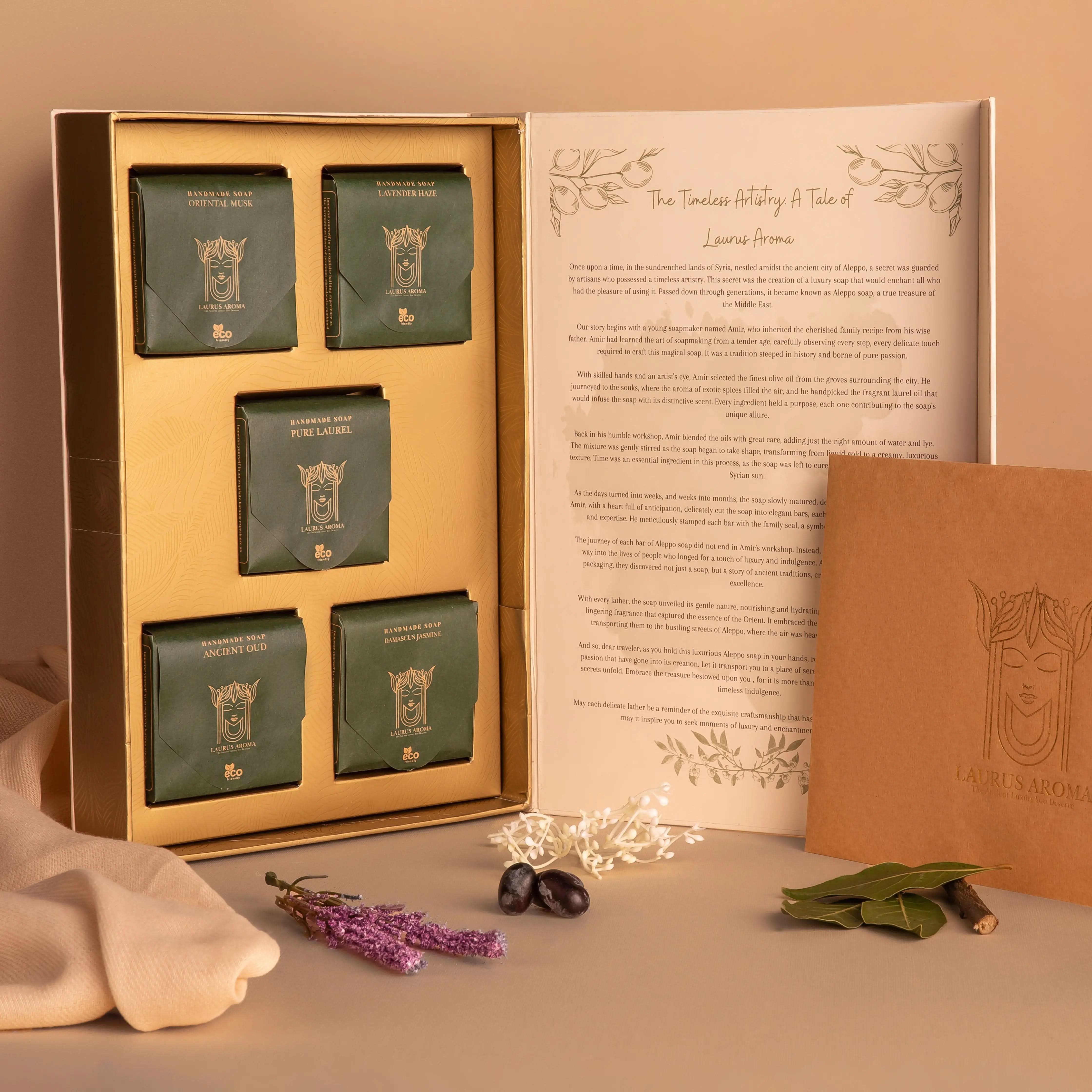 Premium Gift box: A Tale of Laurus Aroma LAURUS AROMA